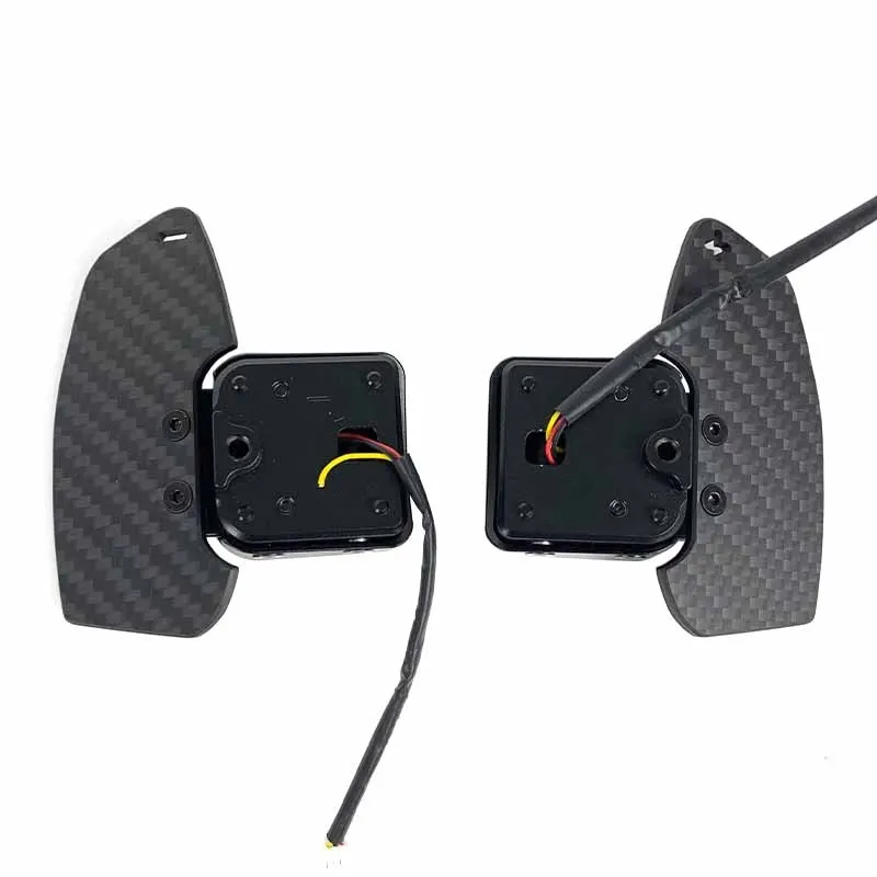 Palettes au volant carbone Audi B9, vue 2 sur 6