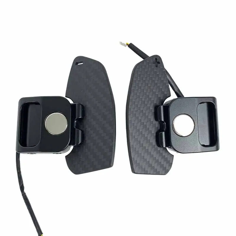 Palettes au volant carbone Audi B9, vue 3 sur 6