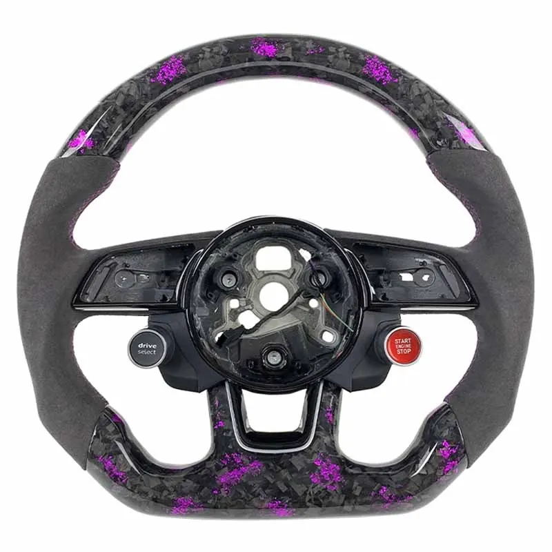 Volant carbone Audi A4 et A5 B9, vue 5 sur 6