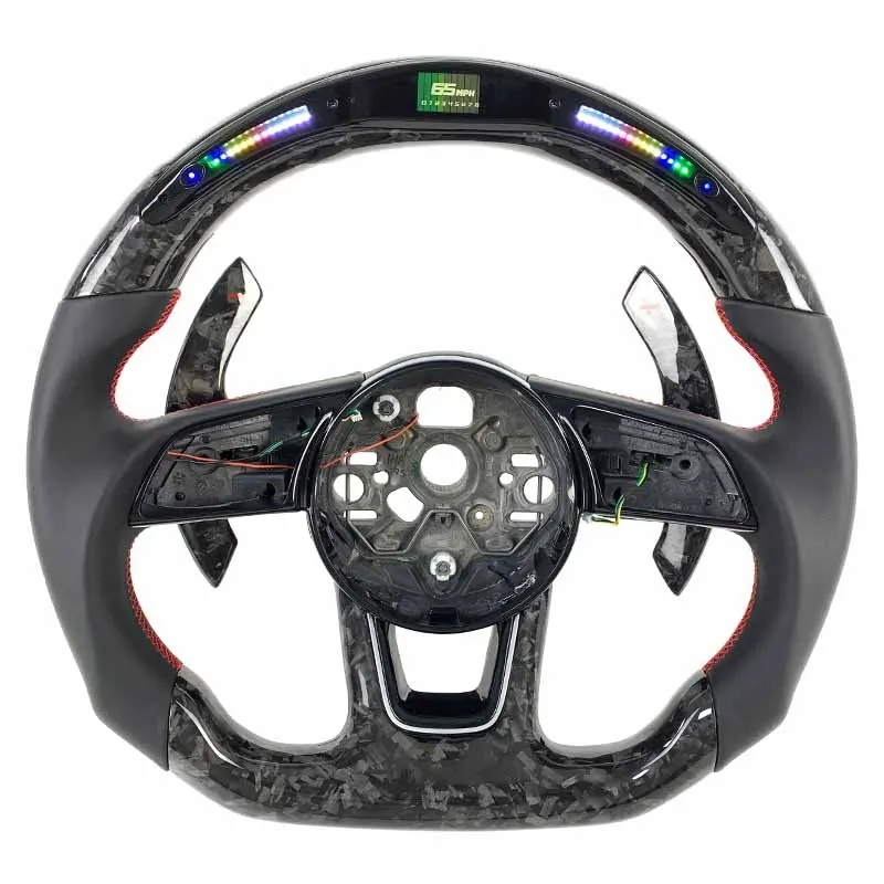 Volant carbone Audi A4 et A5 B9 S line à LED