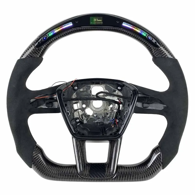 Volant carbone Audi A6, A7 C8 et Q7, vue 5 sur 6