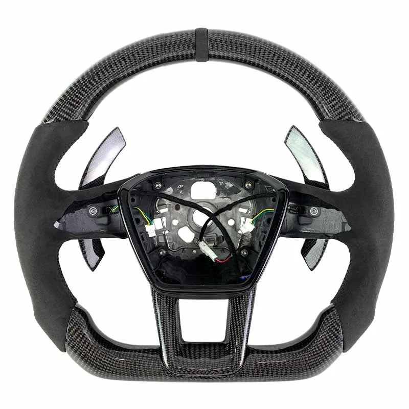 Volant carbone Audi A6, A7 et A8 C8 à LED, vue 6 sur 6