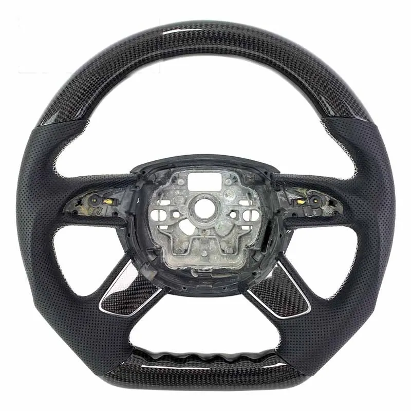 Volant carbone Audi A6 et A7 C7 à LED, vue 5 sur 6