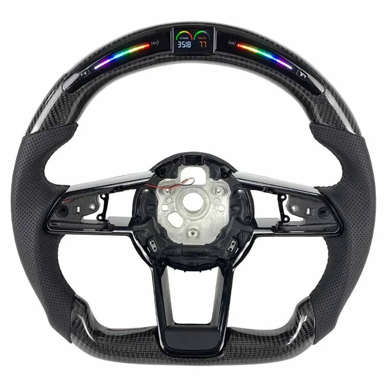 Volant carbone Audi TT 8S à LED, vue 3 sur 6