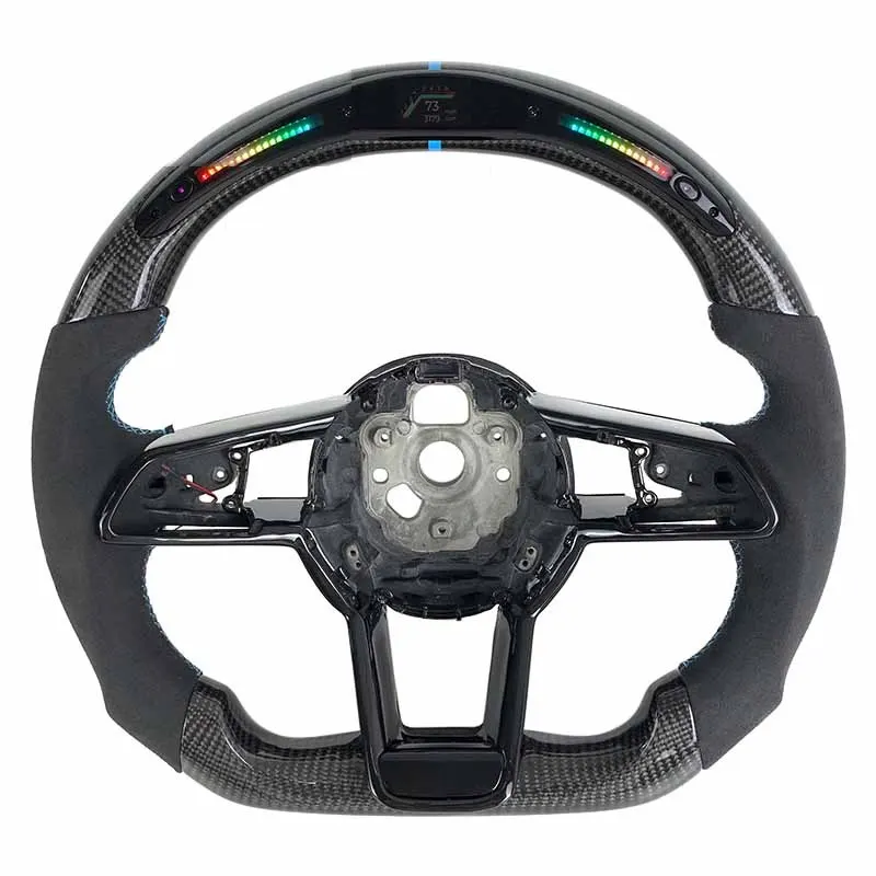 Volant carbone Audi TT 8S à LED, vue 4 sur 6