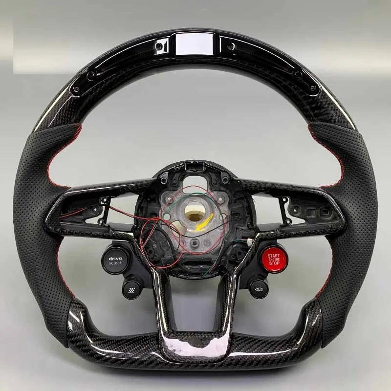 Volant carbone Audi TT 8S à LED, vue 5 sur 6