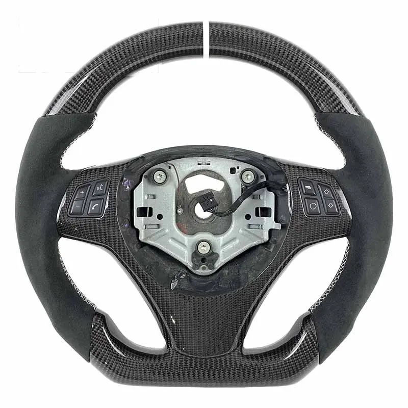 Volant carbone BMW Série 1 et Série 3 E9x, vue 3 sur 6