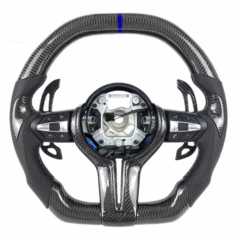 Volant carbone BMW Série 3 F30 à LED