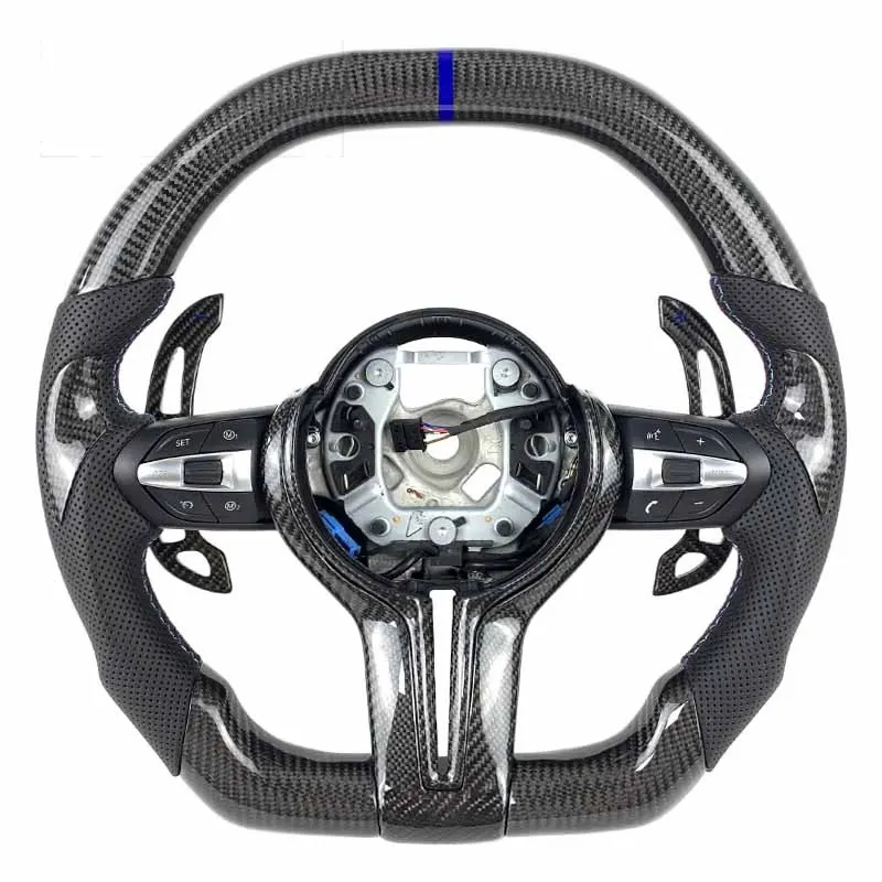 Volant carbone BMW Série 3 F30 à LED