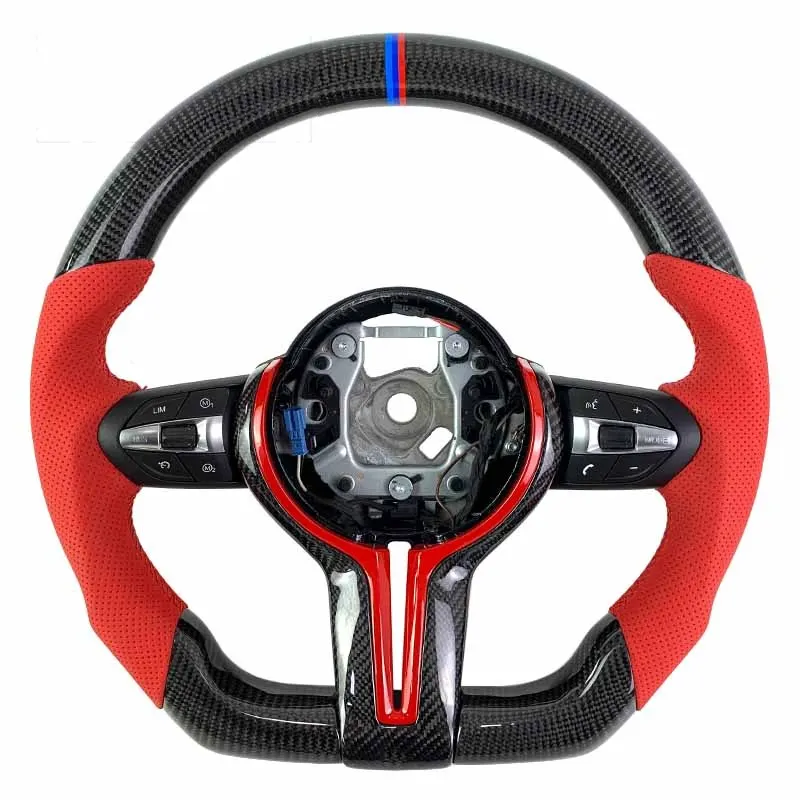 Volant carbone BMW Série 3 F30 à LED