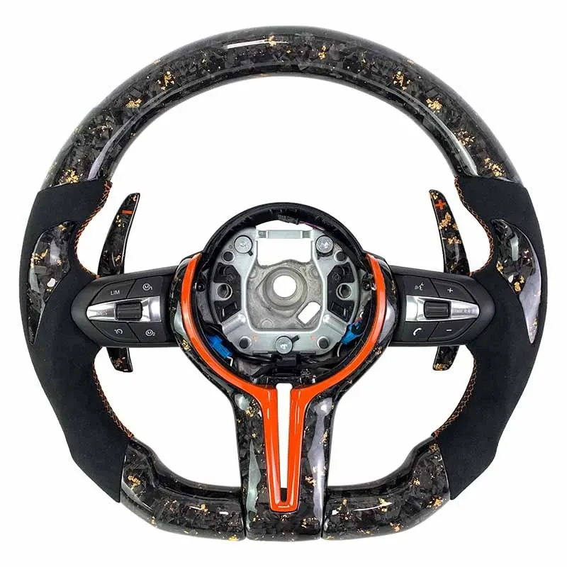 Volant carbone BMW Série 3 F30 à LED, vue 5 sur 5
