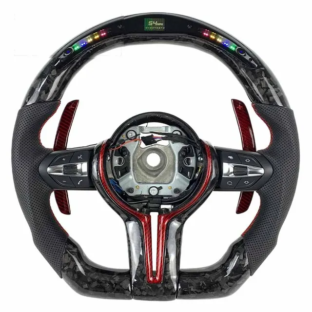 Volant carbone BMW Série 3 F30 M Sport à LED