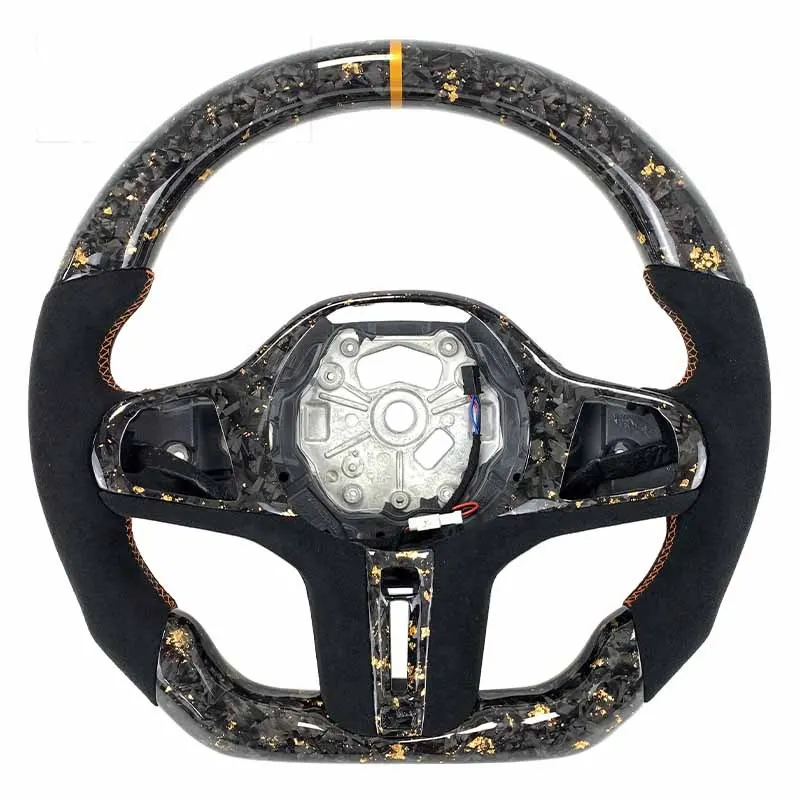 Volant carbone BMW Série 3 G20 et Série 4 G22, vue 3 sur 6