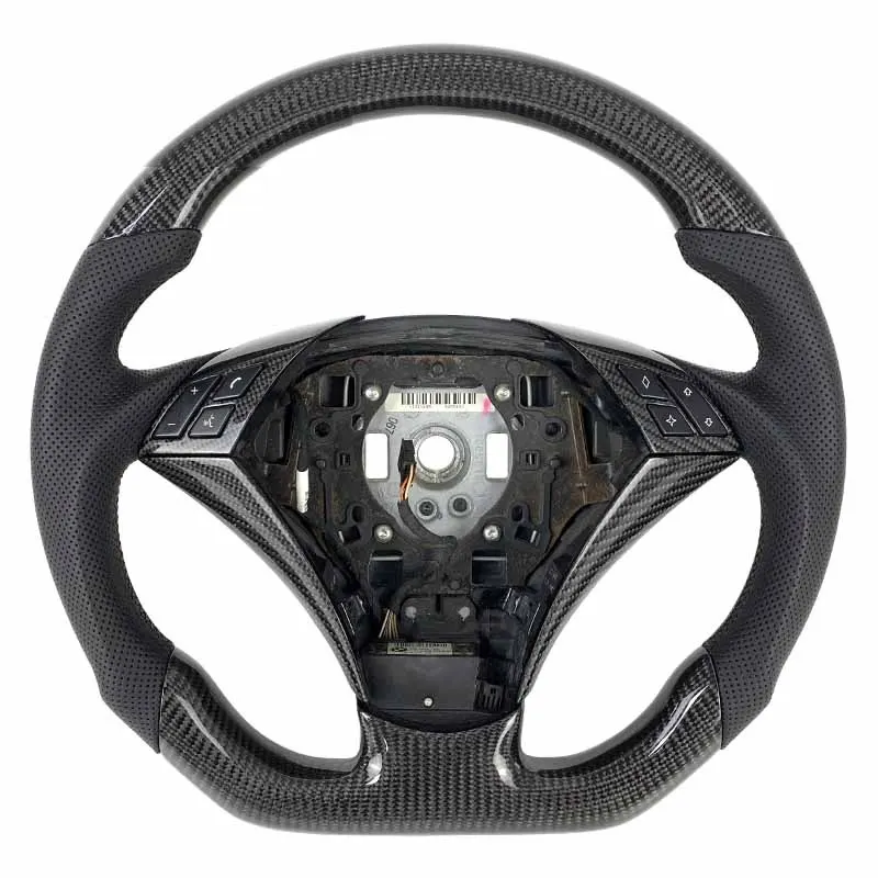 Volant carbone BMW Série 5 E60 à LED