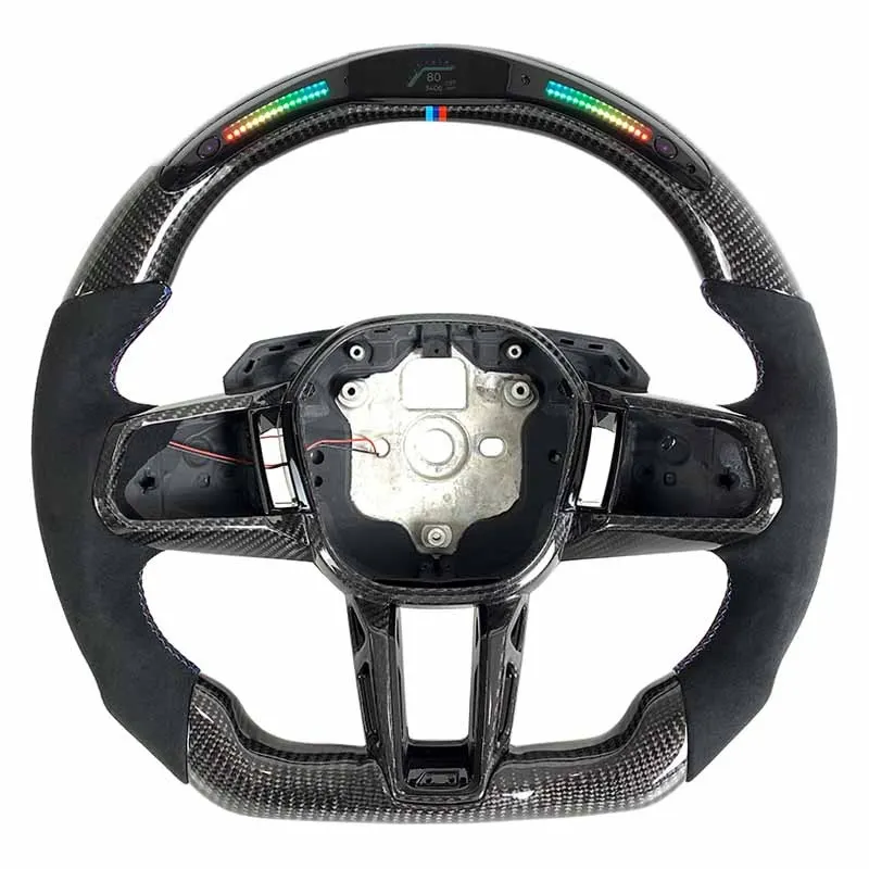 Volant carbone BMW Série 7 G70 et i7 à LED, vue 2 sur 6
