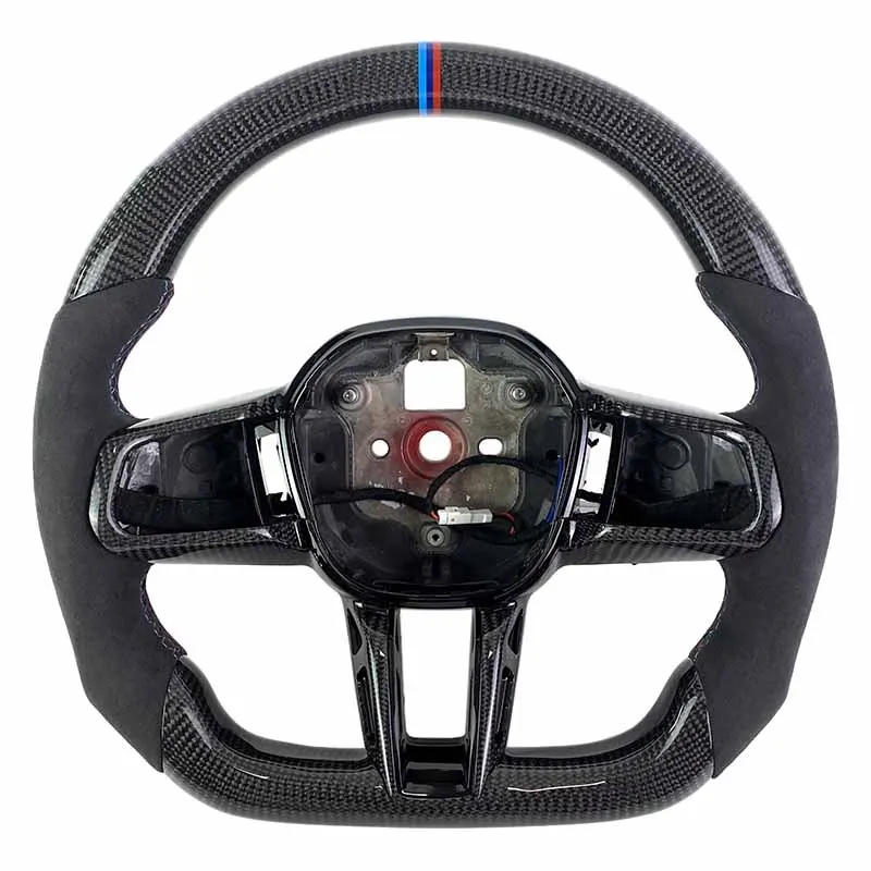 Volant carbone BMW Série 7 G70 et i7 à LED, vue 3 sur 6