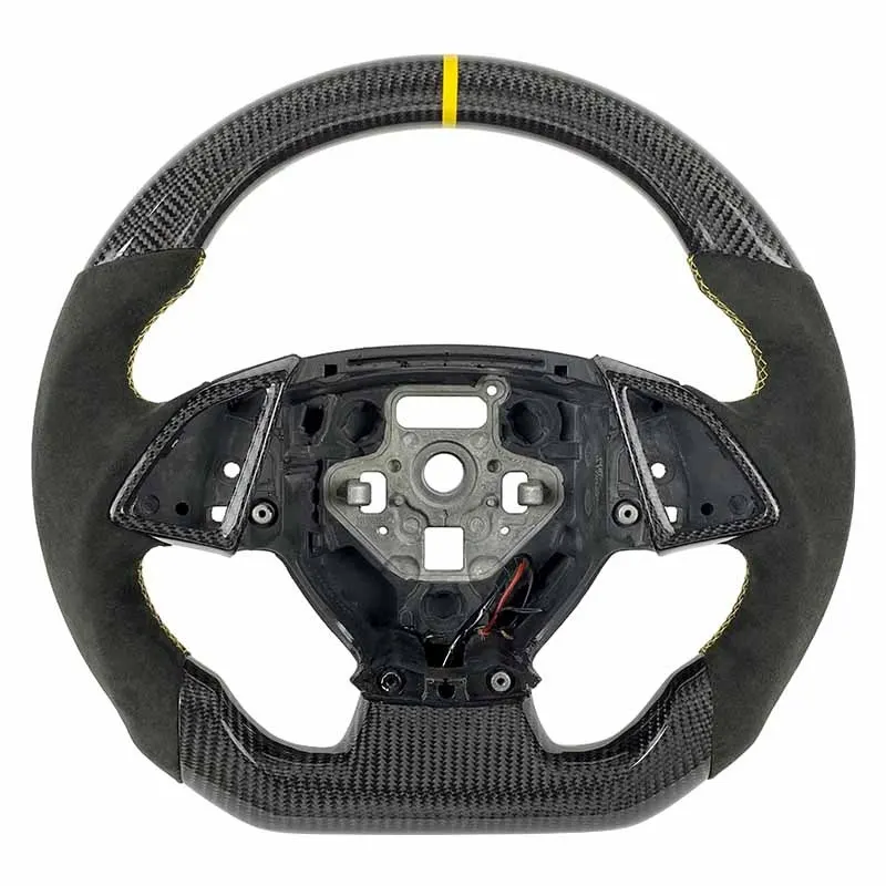 Volant carbone Chevrolet Camaro 6e génération, vue 4 sur 6