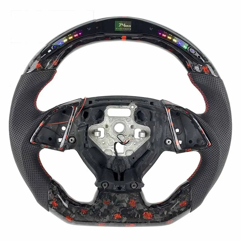 Volant carbone Chevrolet Camaro LT et RS à LED