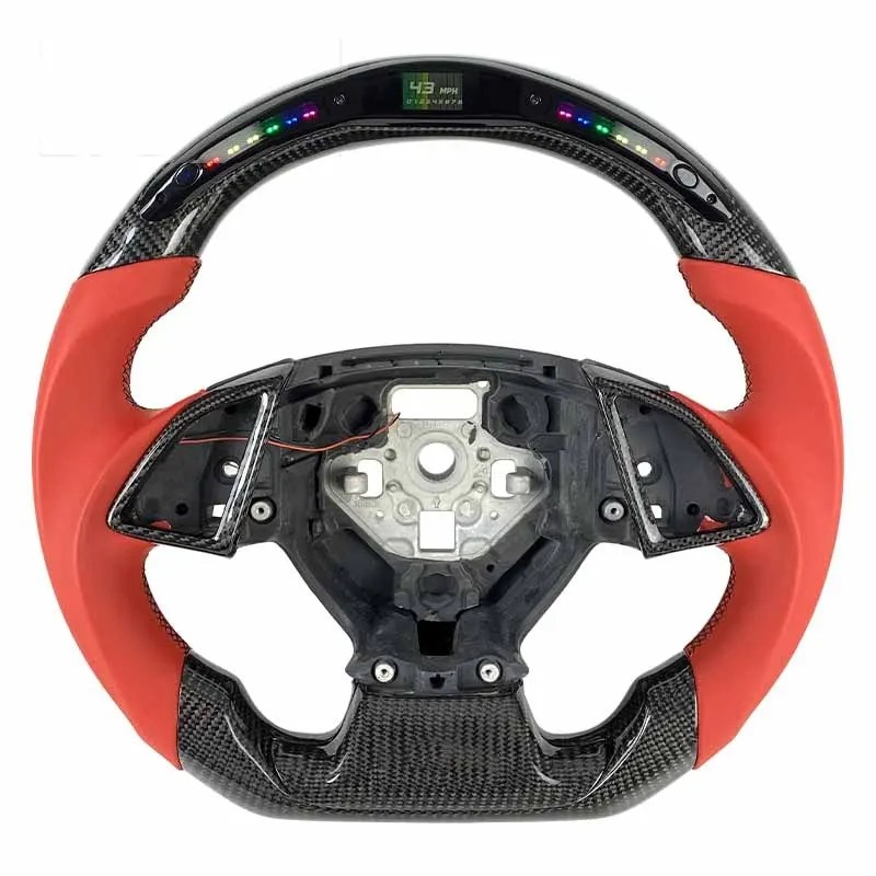 Volant carbone Chevrolet Camaro LT et RS à LED, vue 3 sur 6