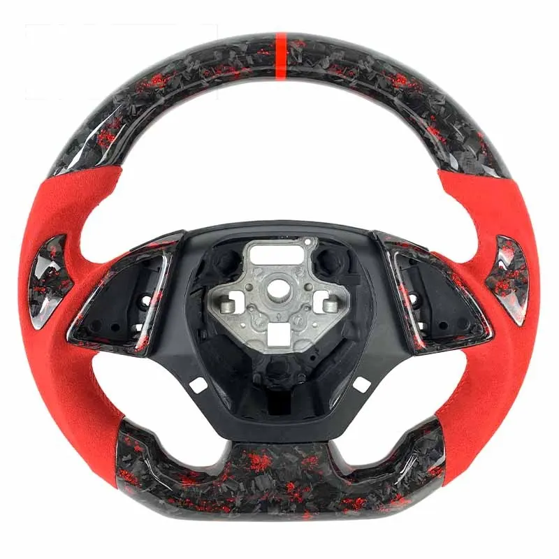 Volant carbone Chevrolet Camaro LT et RS à LED, vue 5 sur 6