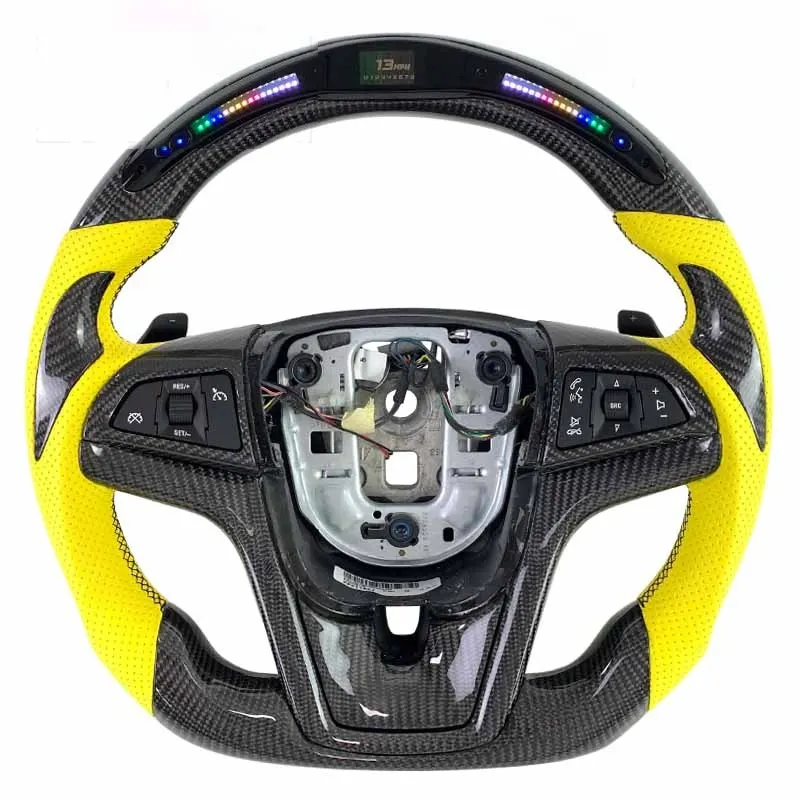Volant carbone Chevrolet Cruze J400 à LED, vue 2 sur 6