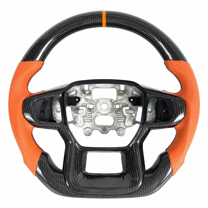 Volant carbone Ford F-150 Raptor Gen 2 et 3, vue 4 sur 6