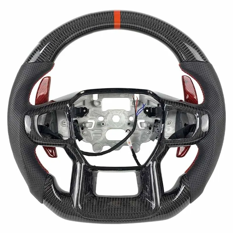 Volant carbone Ford F-150 Raptor Gen 2 et 3, vue 5 sur 6