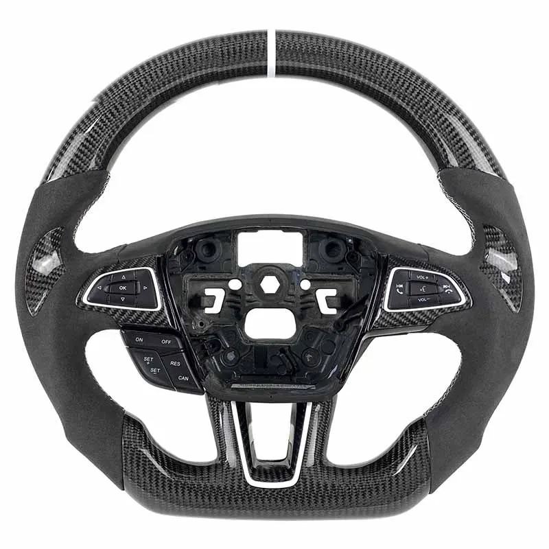 Volant carbone Ford Focus 3 à LED, vue 3 sur 6