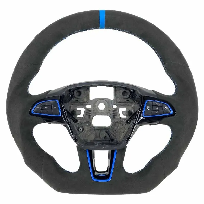 Volant carbone Ford Focus 3 à LED, vue 4 sur 6