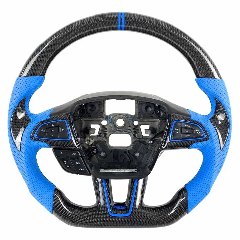 Volant carbone Ford Focus 3 à LED, vue 6 sur 6
