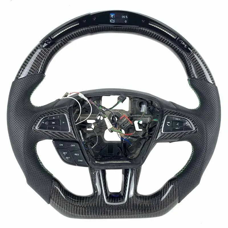 Volant carbone Ford Focus 3 ST et RS à LED, vue 2 sur 6