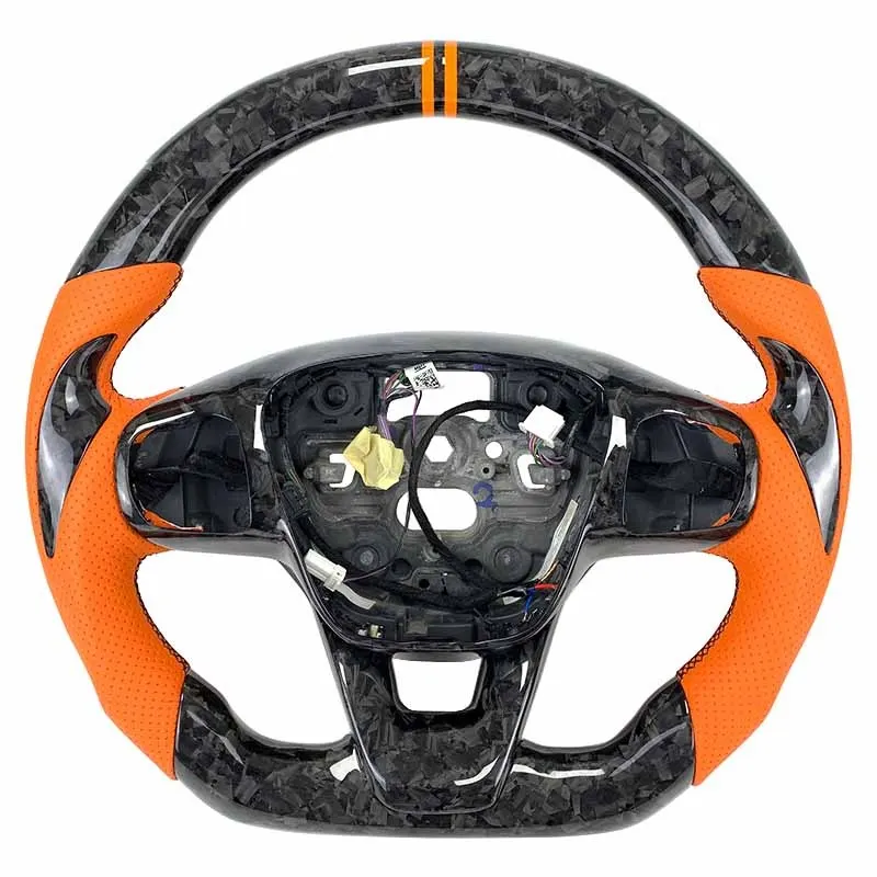 Volant carbone Ford Focus 4 à LED, vue 5 sur 6