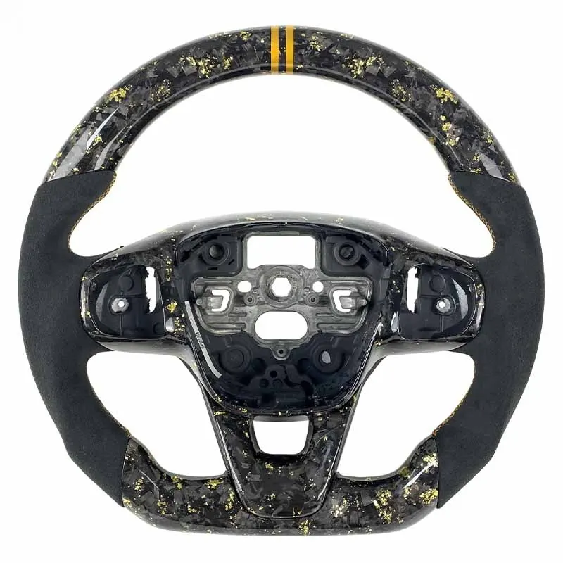 Volant carbone Ford Focus 4 à LED, vue 6 sur 6
