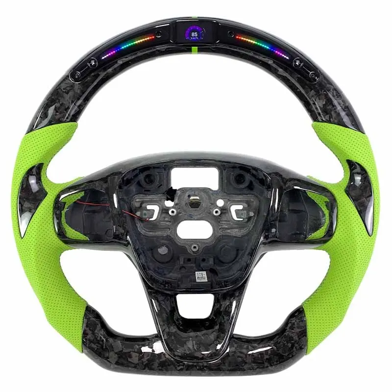 Volant carbone Ford Focus 4 ST à LED, vue 2 sur 6
