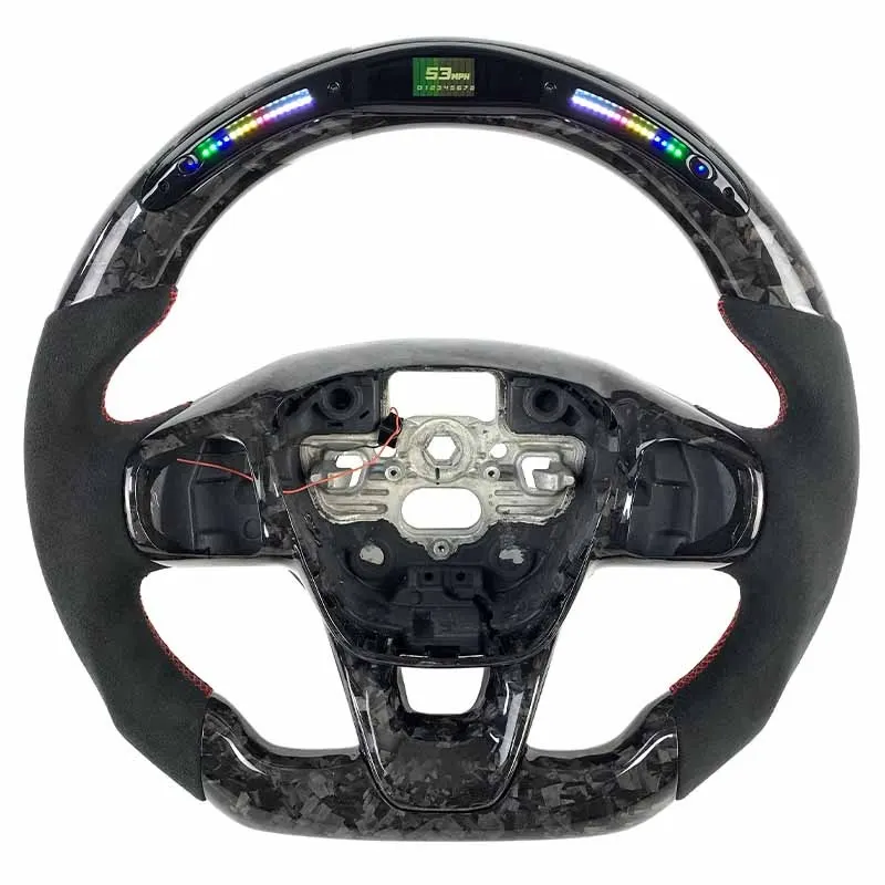 Volant carbone Ford Focus 4 ST à LED, vue 3 sur 6