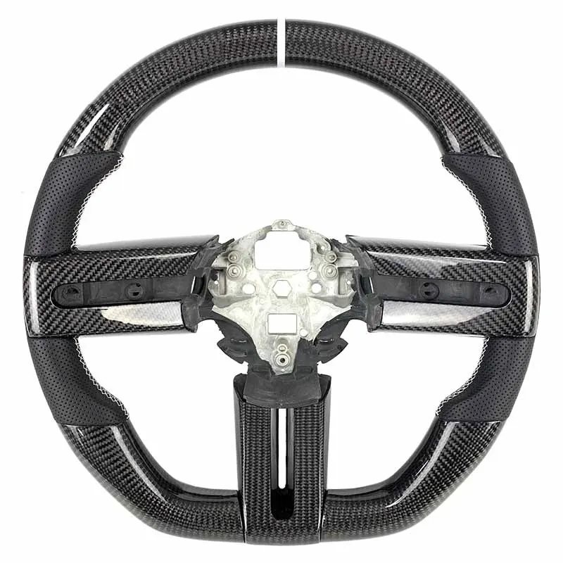 Volant carbone Ford Mustang S197 à LED, vue 6 sur 6