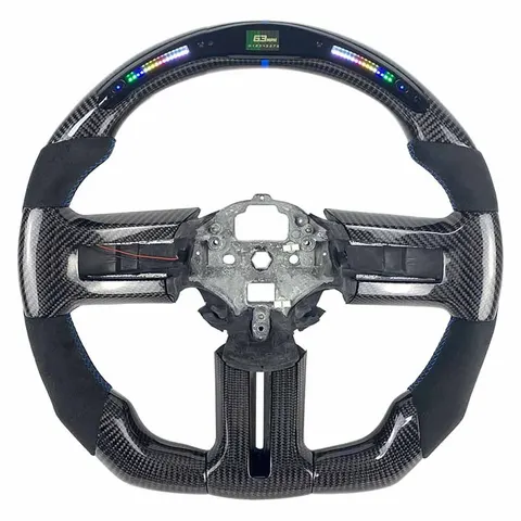 Volant carbone Ford Mustang S197 GT500 à LED