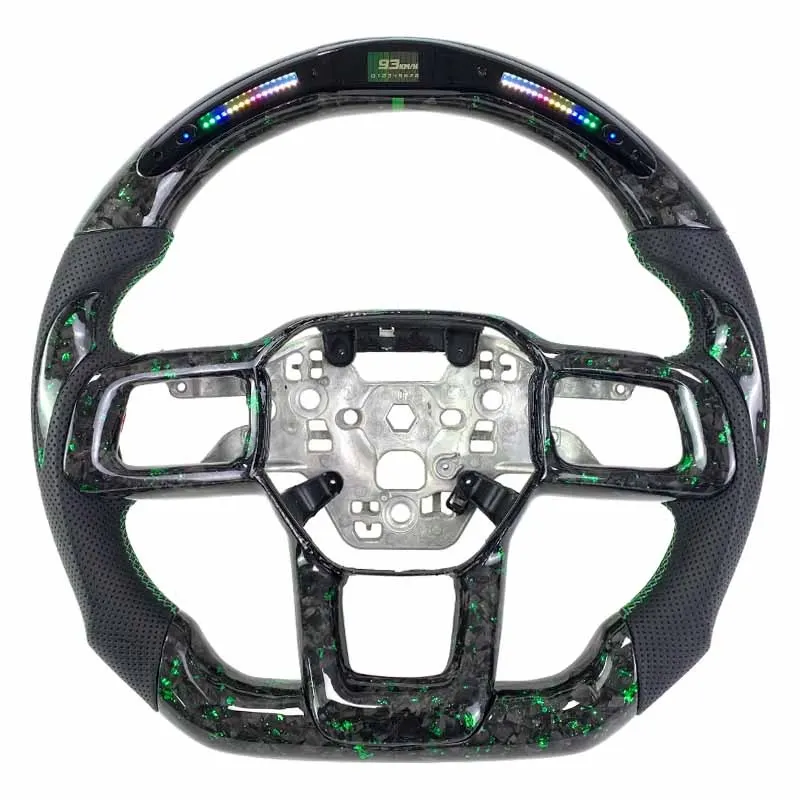 Volant carbone Ford Mustang S650 Dark Horse à LED, vue 4 sur 6