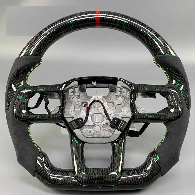 Volant carbone Ford Mustang S650 GT à LED, vue 2 sur 6