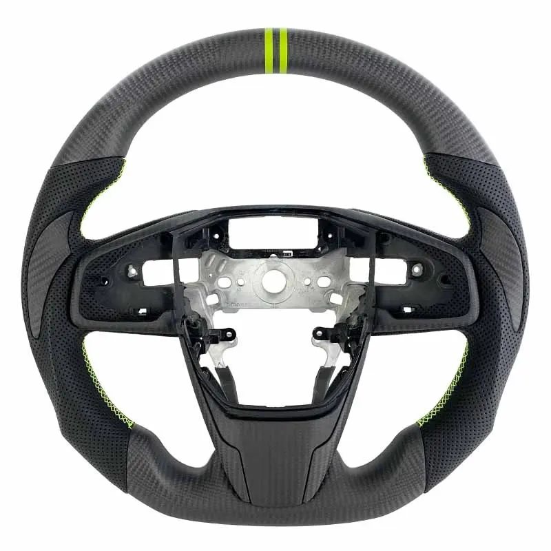 Volant carbone Honda Civic 10 et Type R FK8, vue 6 sur 6