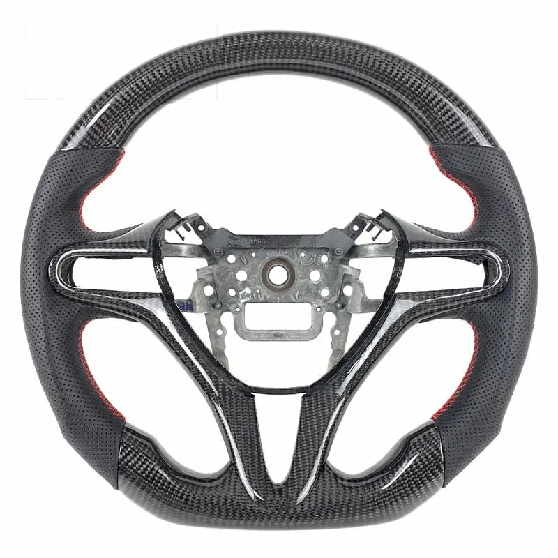 Volant carbone Honda Civic 8 FD à LED