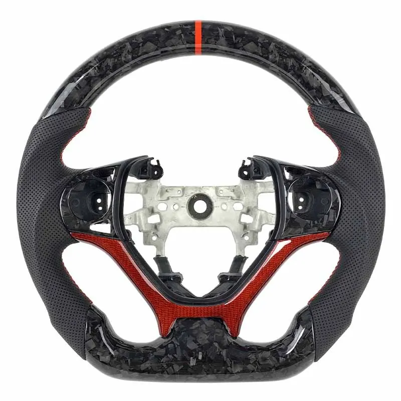 Volant carbone Honda Civic 9 à LED, vue 4 sur 6