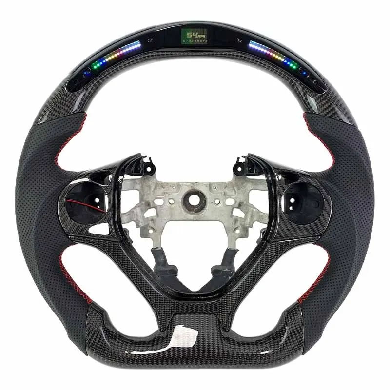 Volant carbone Honda Civic 9 FB à LED, vue 2 sur 6