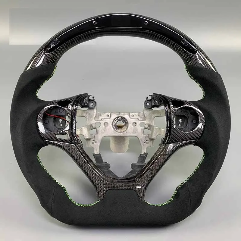 Volant carbone Honda Civic 9 FB à LED, vue 5 sur 6