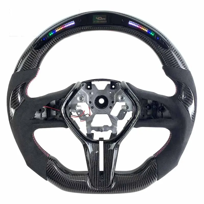 Volant carbone Infiniti Q50 et Q60 V37 à LED, vue 3 sur 6