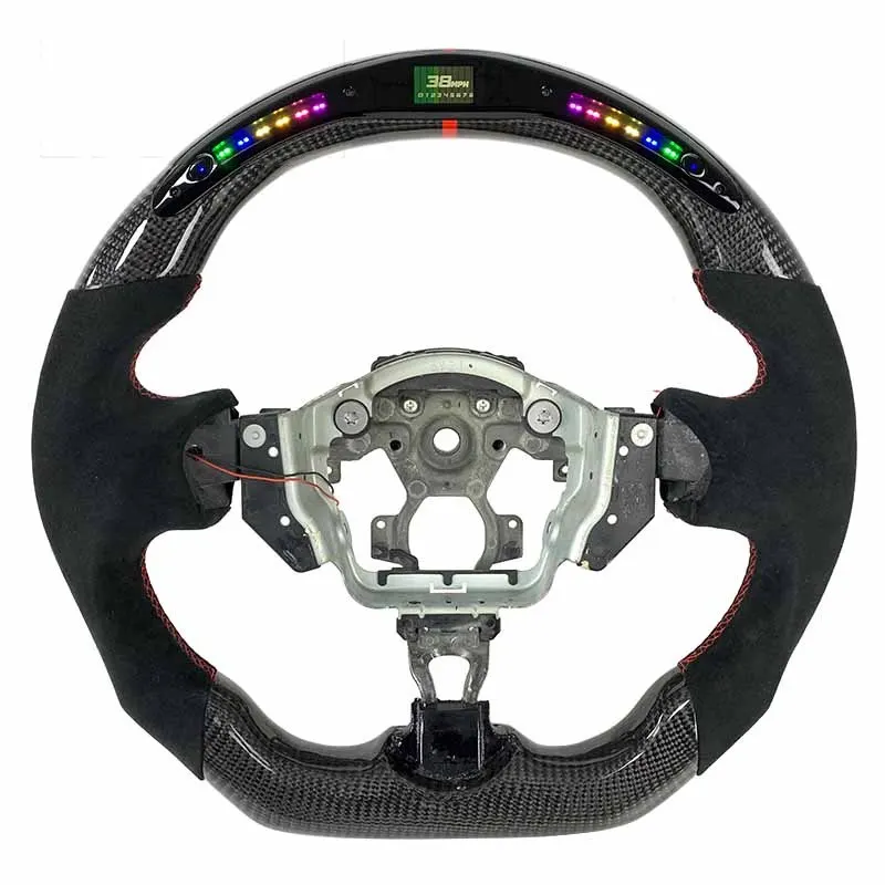 Volant carbone Infiniti Q50, Q60 et FX35 à LED, vue 4 sur 6