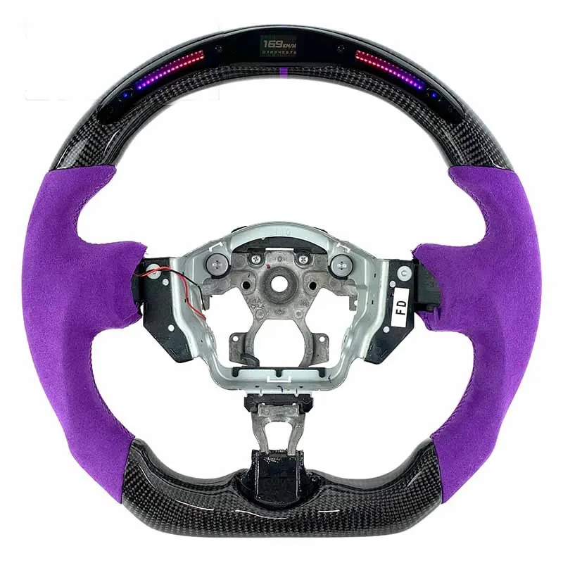 Volant carbone Infiniti Q50, Q60 et FX35 à LED, vue 6 sur 6