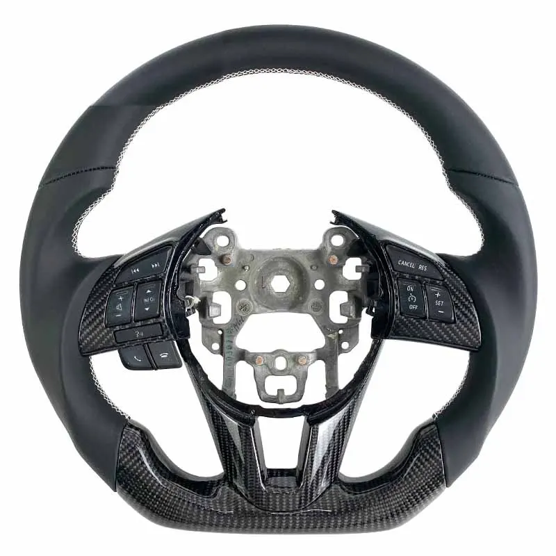 Volant carbone Mazda 3 BM et BN à LED, vue 3 sur 6