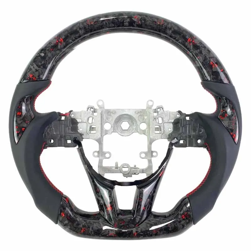 Volant carbone Mazda 3 BM et BN à LED, vue 4 sur 6