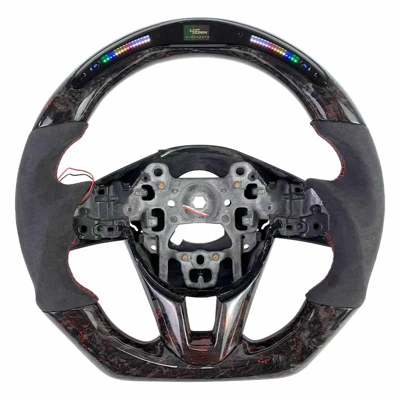 Volant carbone Mazda 3 BM et BN à LED, vue 6 sur 6